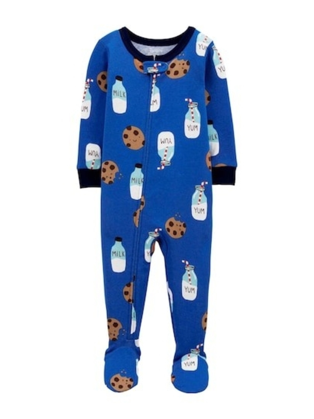 NWT Carter’s 1-Piece Cookie 100% Snug Fit Cotton Footie PJs 24 months